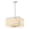 Z-Lite Viviana Chandelier, 8-Light, 19.75 In.W x 12 In.H, Polished Nickel/Alabaster 345P20-PN - alternate 5